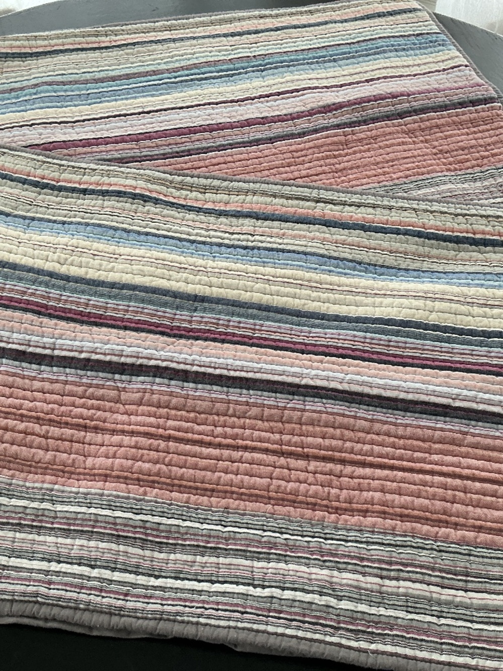 Martha Stewart 100% Cotton Textured Pillow Cases